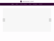 Tablet Screenshot of anthonylent.com